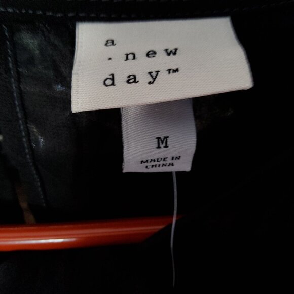 A New Day Womens Black Off-Shoulder Ruffle Top Off-shoulder design Medium - Picture 7 of 11